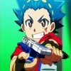 Valt Aoi Beyblades Anime paint by number