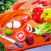 Vegetables Art paint by number