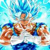 Vegito Dragon Ball paint by number