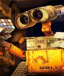 Walle Robot paint by number