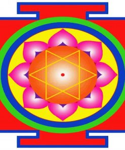 Yantra paint by number