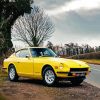 Yellow Datsun Car paint by number