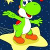 Yoshi Dinosaur paint by number