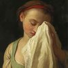 Young Girl Crying paint by number