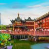 Yu Garden Shanghai China paint by numbers