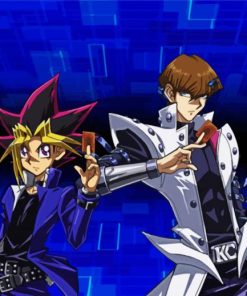Yu Gi Oh And Seto Kaiba Characters paint by numbers