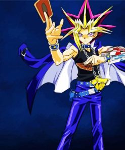 Yugi Mutou Anime paint by numbers
