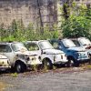 Abandoned Vintage Fiat Cars paint by numbers