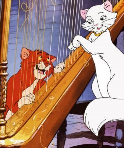 Aestehtic The Aristocats paint by numbers