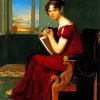 Regency lady paint by numbers