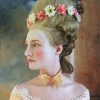 Vintage Rococo Lady paint by numbers