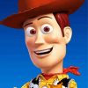 Aesthetic Sheiriff Woody Toy Story paint by number