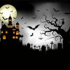 Haunted Castle Halloween paint by numbers