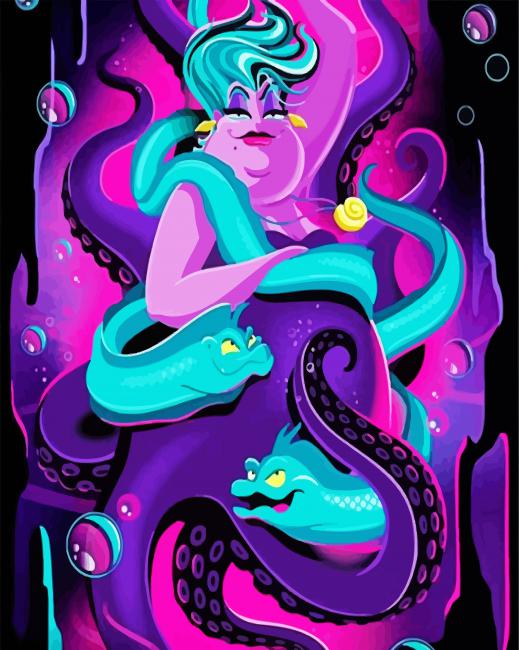 Aesthetic Ursula paint by number