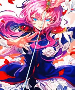 Aesthetic Utena Anime paint by number