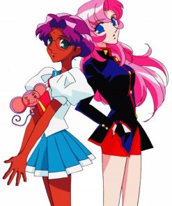 Aesthetic Utena paint by number