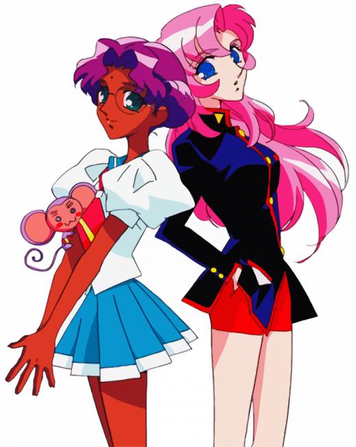 Aesthetic Utena paint by number