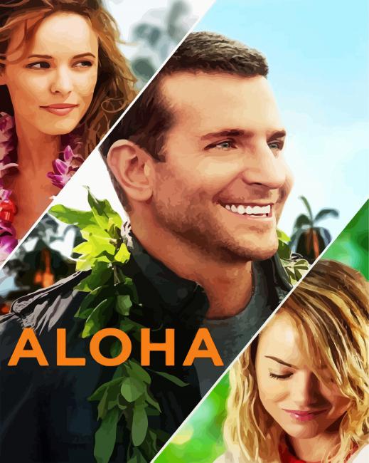 Aloha Movie paint by number