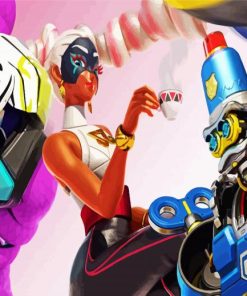 Arms Anime Characters paint by numbers