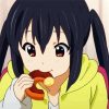 Azusa Nakano Eating paint by number