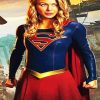 Beautiful Supergirl paint by number