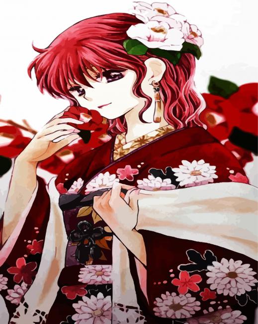 Beautiful Yona paint by number