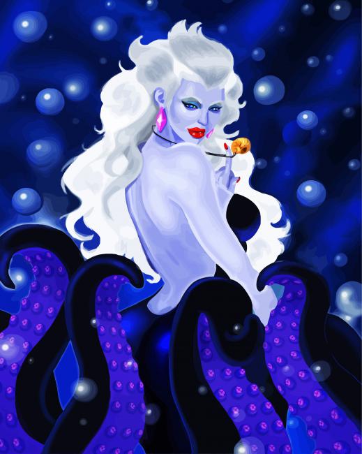Beautiful Ursula paint by number