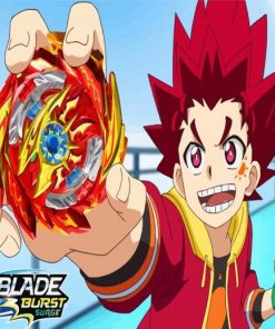 Beyblade Burst Animation paint by numbers