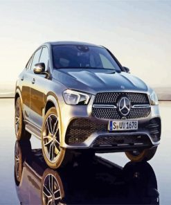 black Mercedes Amg GLE 63 paint by numbers