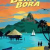 Bora Bora paint by number