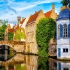 Bruges River paint by numbers