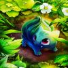 Bulbasaur paint by number