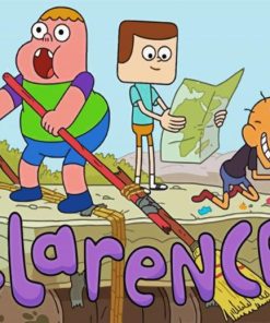 Clarence Animated Serie paint by numbers