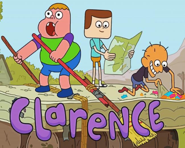 Clarence Animated Serie paint by numbers