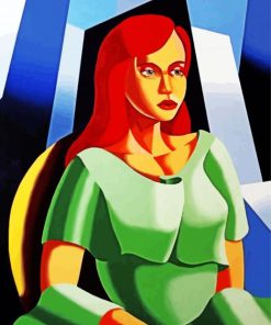 Cubism Lady paint by number