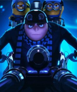 Despicable Me Animated Filmpaint by numbers