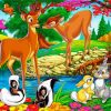 Disney Animated Movie Bambi paint by numbers
