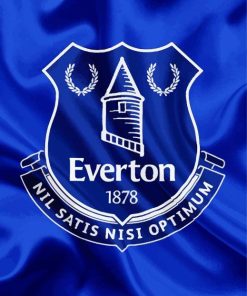 Everton Football Club Logo paint by numbers