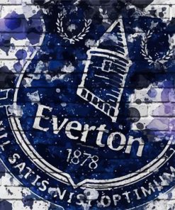 Everton Football Club paint by numbers