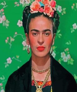 Frida Cahlo Pop Art paint by numbers