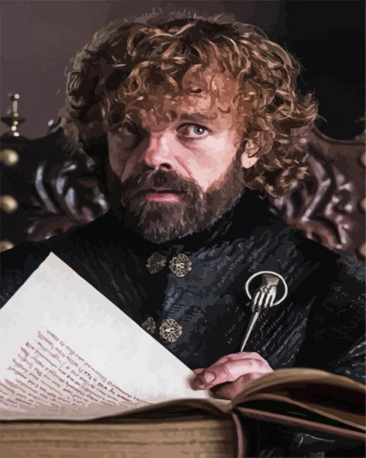 Game Of Thrones Tyrion Lannister paint by number