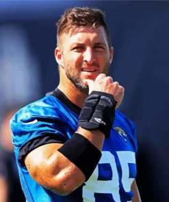 Handsome Tim Tebow pâint by number