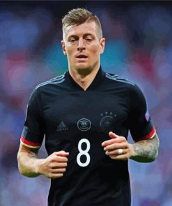 Handsome Toni kroos paint by number