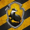 Hufflepuff Logo paint by number