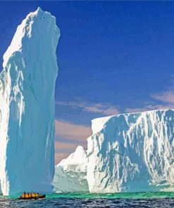 Ice Monolit In Antarctica paint by numbers