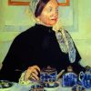 Mary Cassatt Lady At The Tea Table paint by numbers