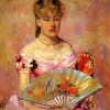 Mary Cassatt Lady With Fan paint by numbers