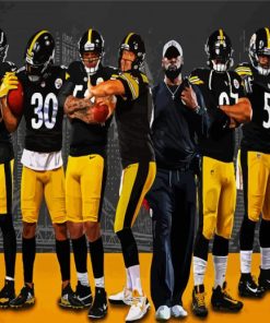 Pittsburgh Steelers Players paint by number