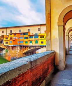 Ponte Vecchio Italy paint by numbers