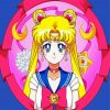 Sailor Moon Tsukino paint by number